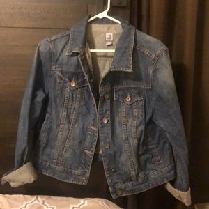 Cropped Denim Jean Jacket